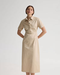 Megan Cotton Safari Dress WOMENS DRESSES