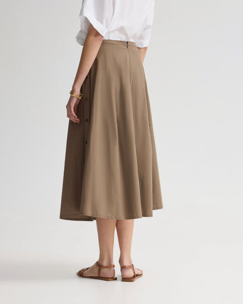 Harlow Snap Midi Skirt – Oxford Shop