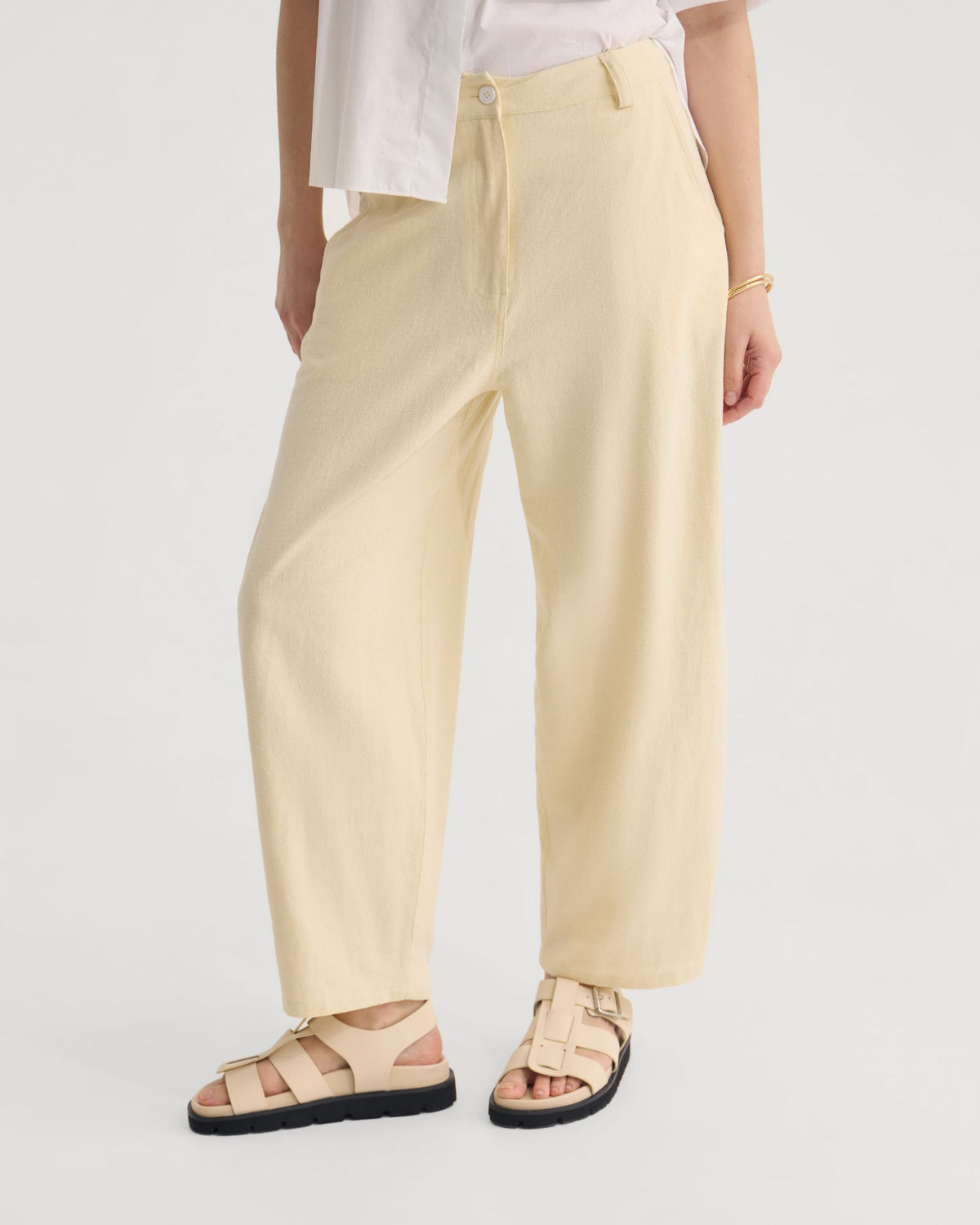 ETTA BARREL LEG PANT WOMENS PANTS