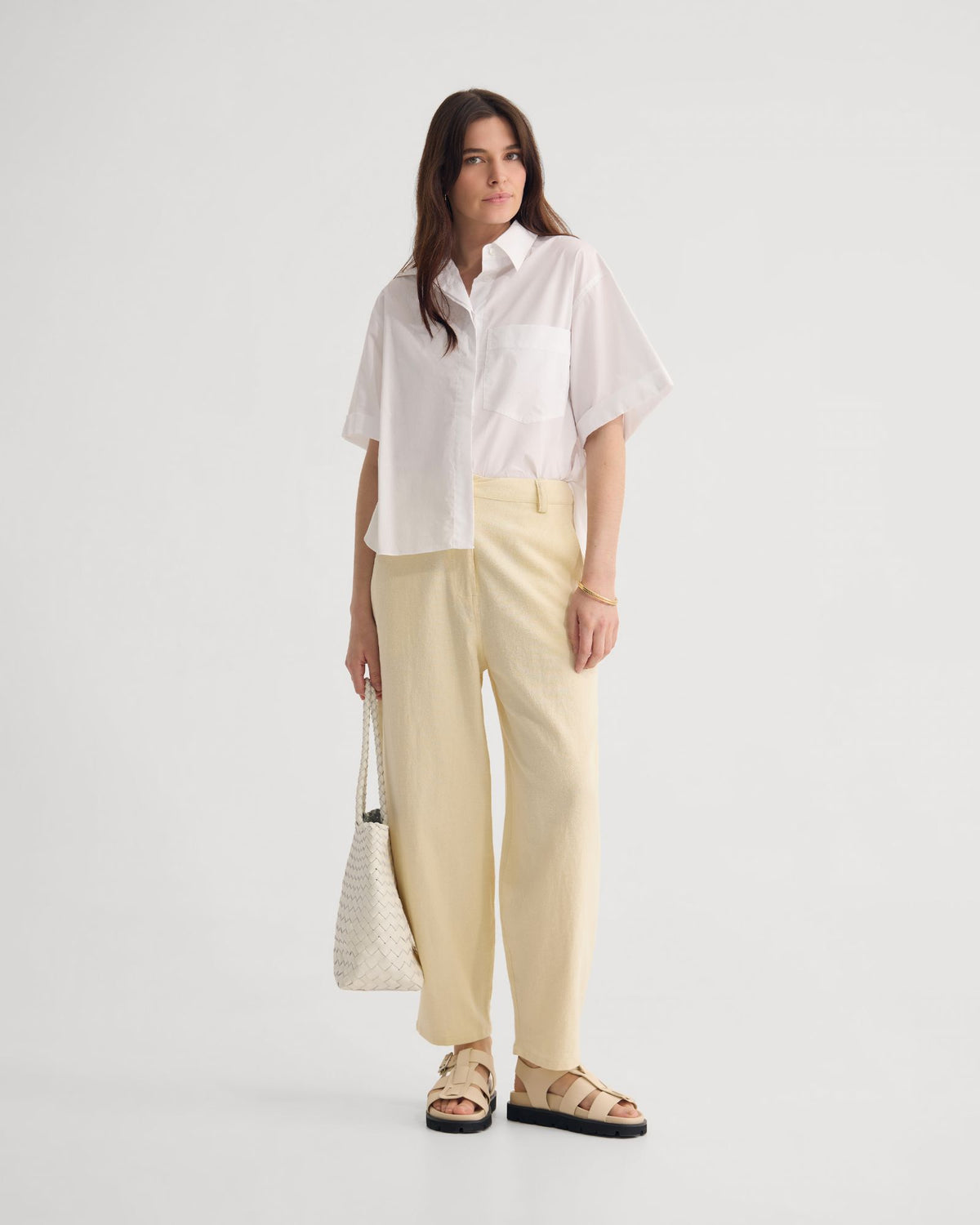 ETTA BARREL LEG PANT WOMENS PANTS