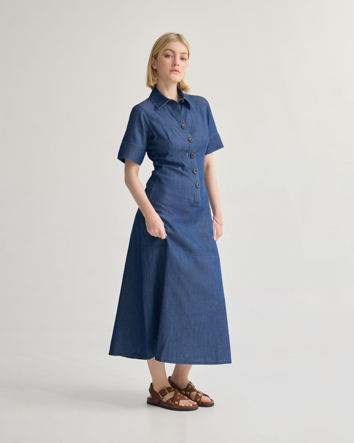 Natachia Button Up Dress WOMENS DRESSES