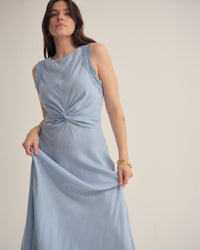 Camilla Cupro Lace Trim Dress WOMENS DRESSES