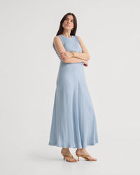 Camilla Cupro Lace Trim Dress WOMENS DRESSES