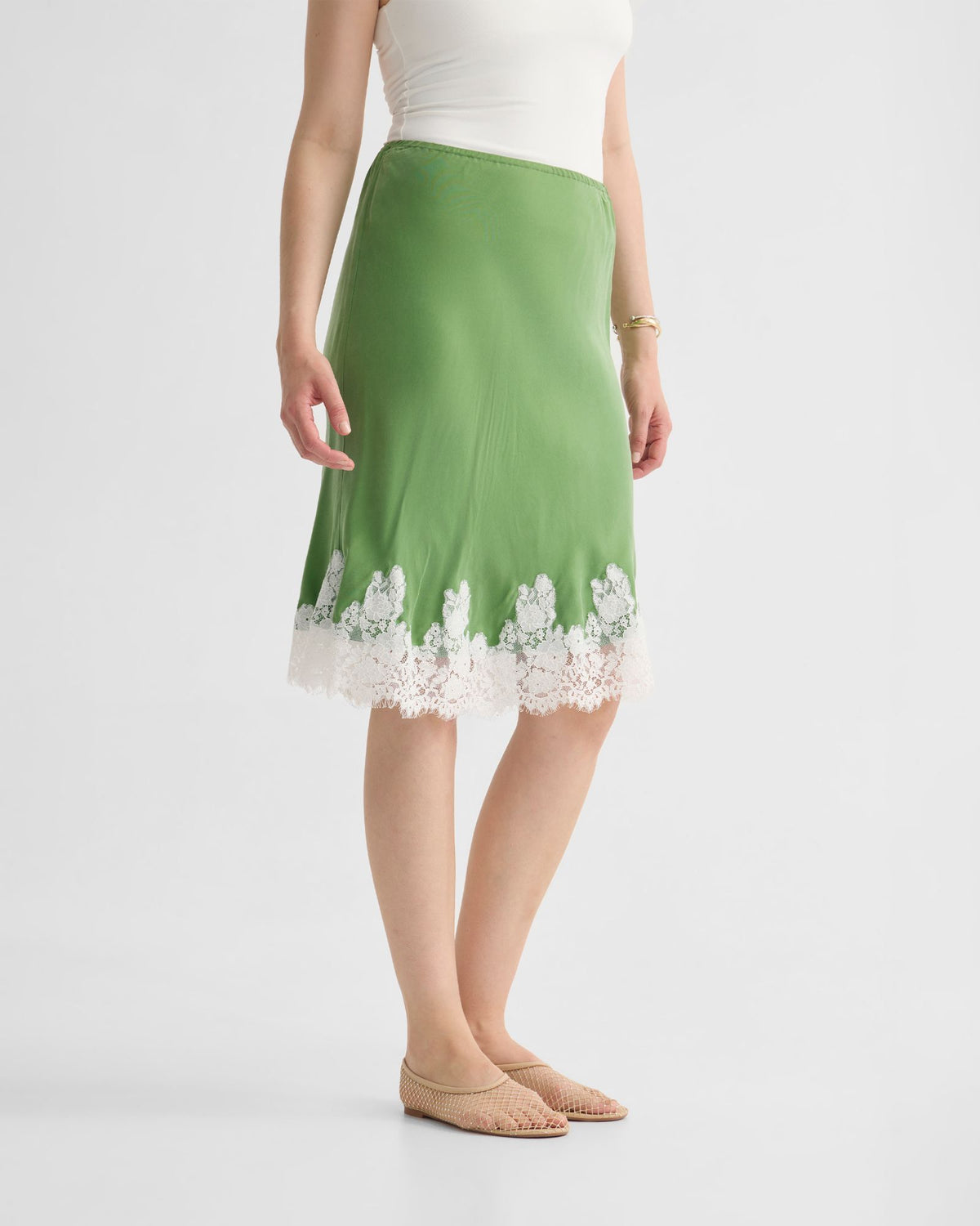 Frieda Lace Trim Skirt WOMENS SKIRTS