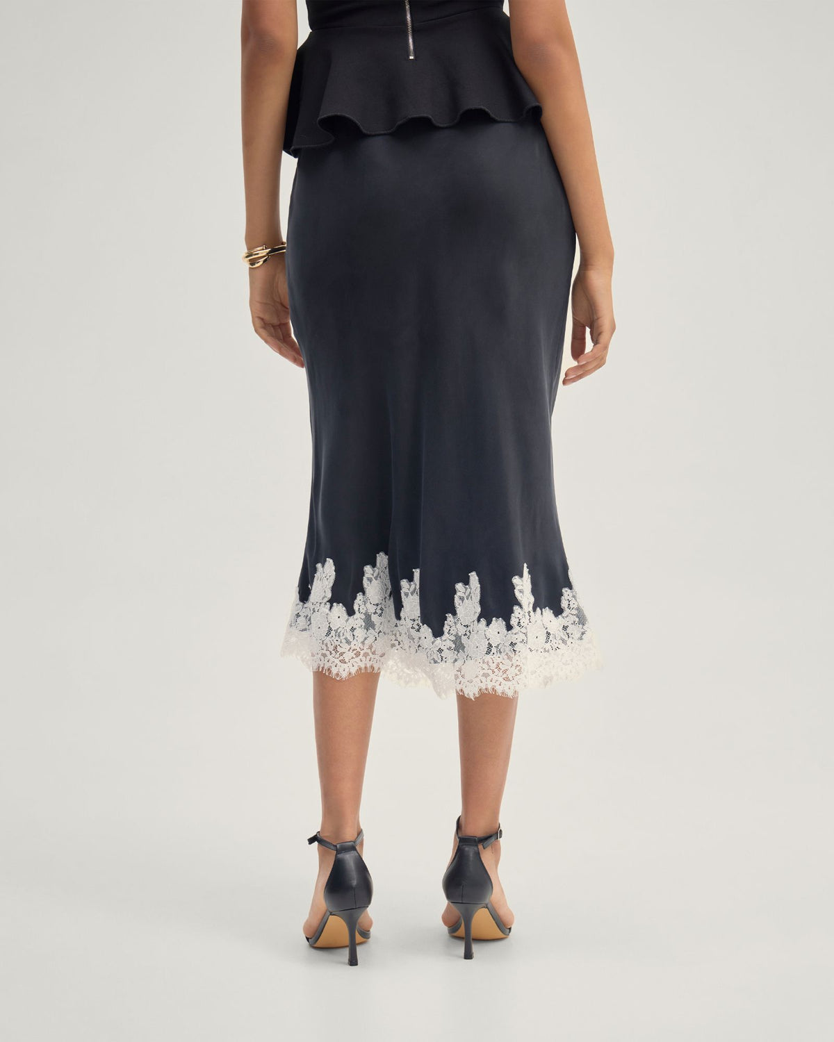 Frieda Lace Trim Skirt