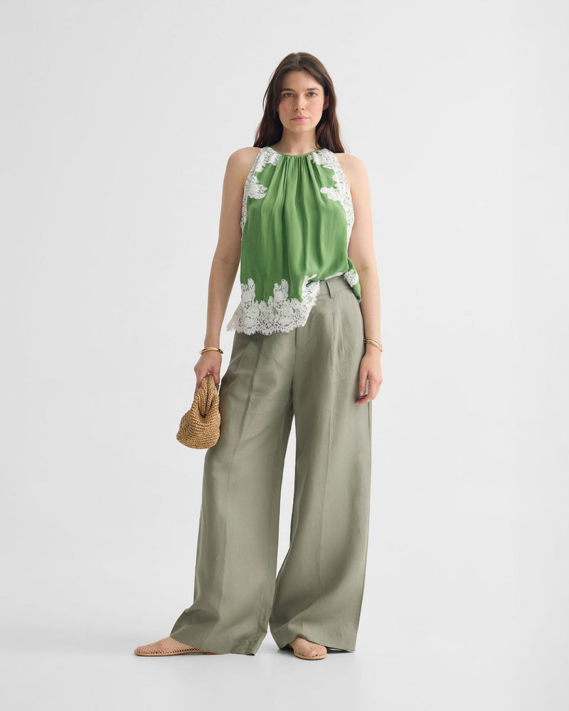 Phoebe Lace Trim Top WOMENS TOPS