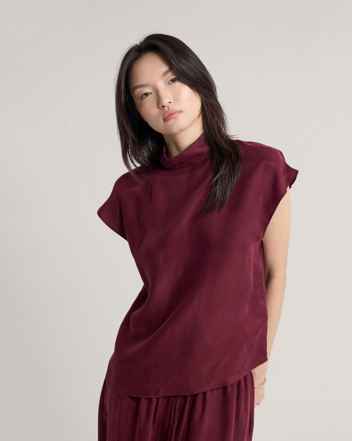 Shelly Cupro Top WOMENS TOPS