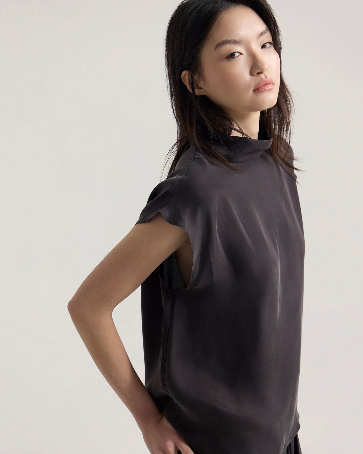 Shelly Cupro Top WOMENS TOPS