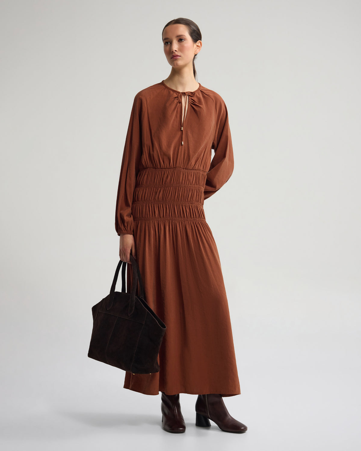 Addison Rayon Blend Dress WOMENS DRESSES