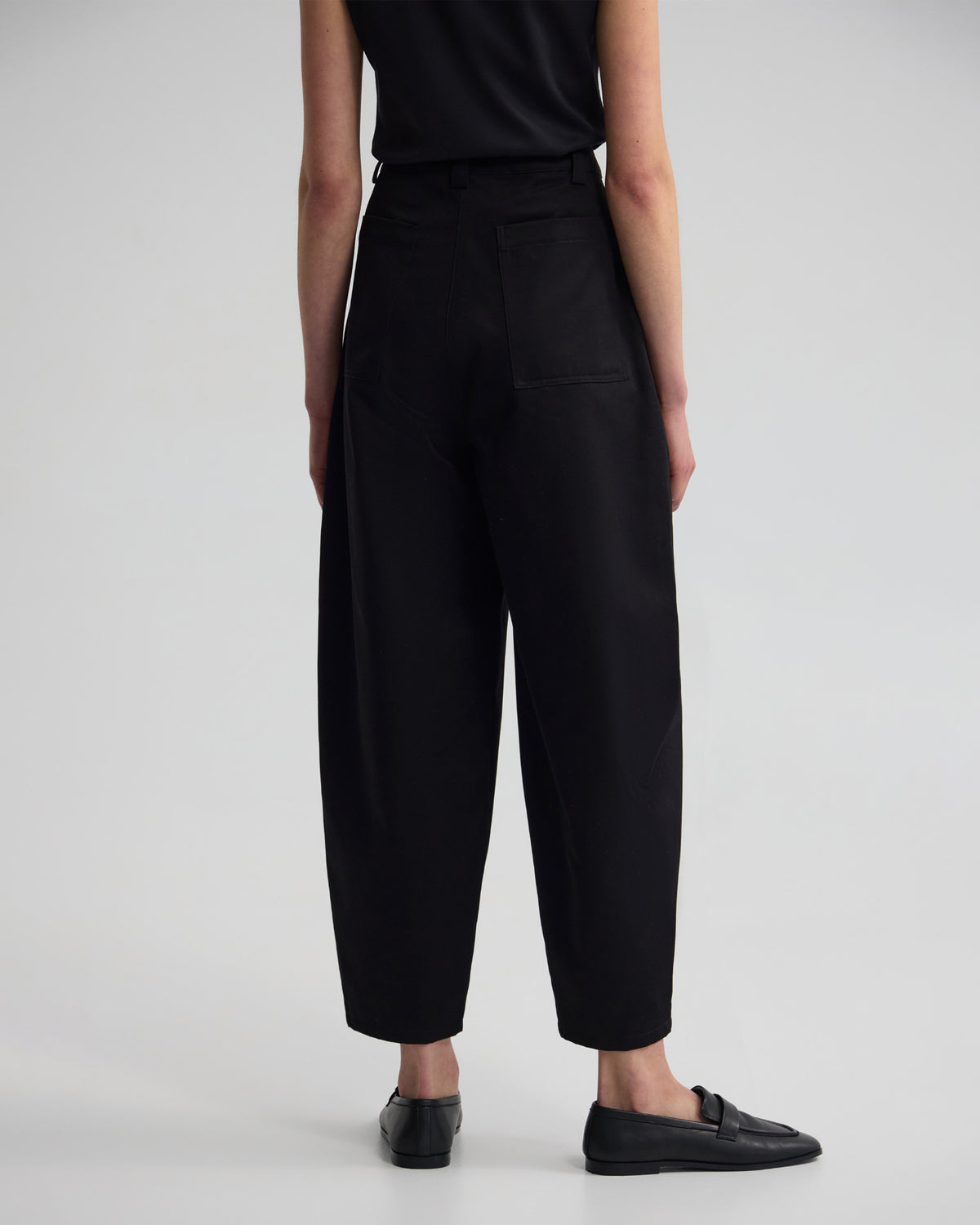 Etta Barrel Leg Cotton Pant WOMENS PANTS
