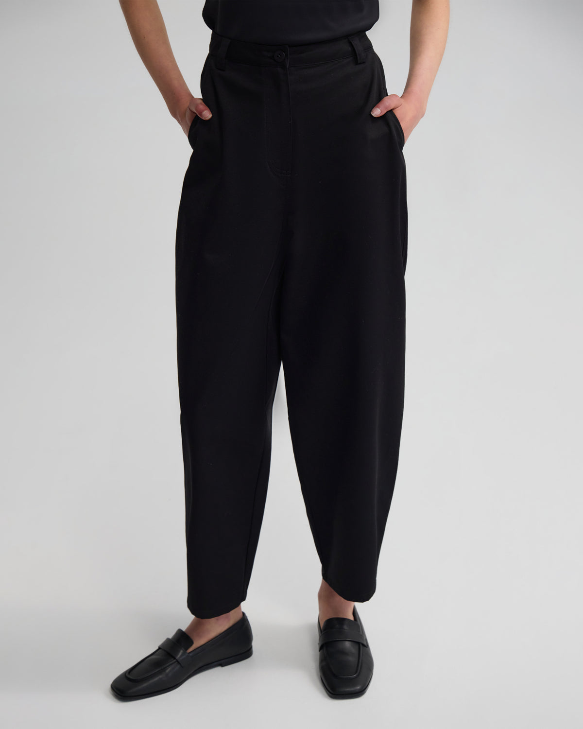 Etta Barrel Leg Cotton Pant WOMENS PANTS