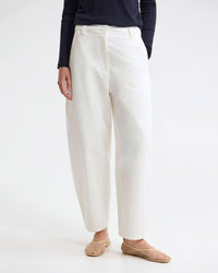 Etta Barrel Leg Cotton Pant WOMENS PANTS