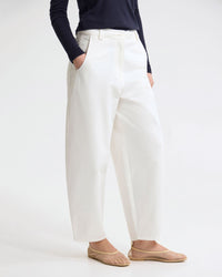 Etta Barrel Leg Cotton Pant WOMENS PANTS