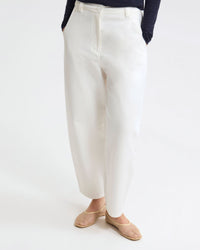 Etta Barrel Leg Cotton Pant WOMENS PANTS