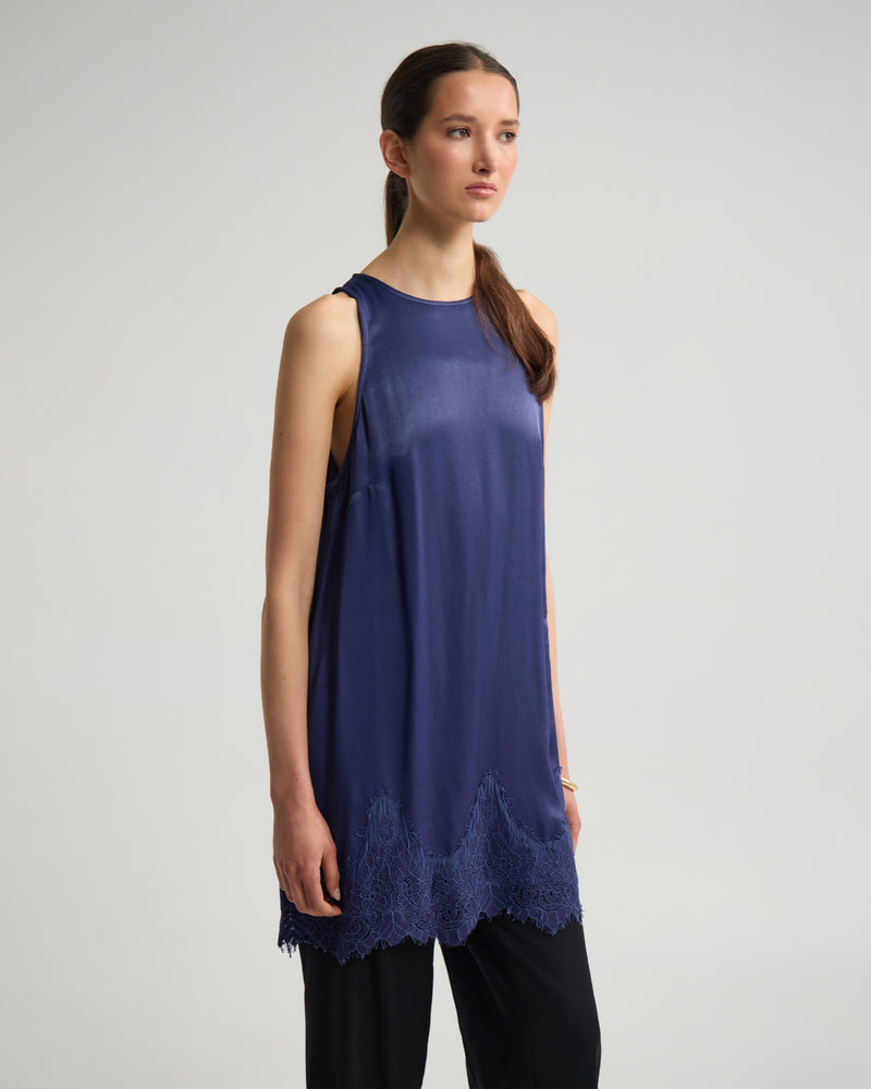Amber Satin And Lace Dress WOMENS PANTS