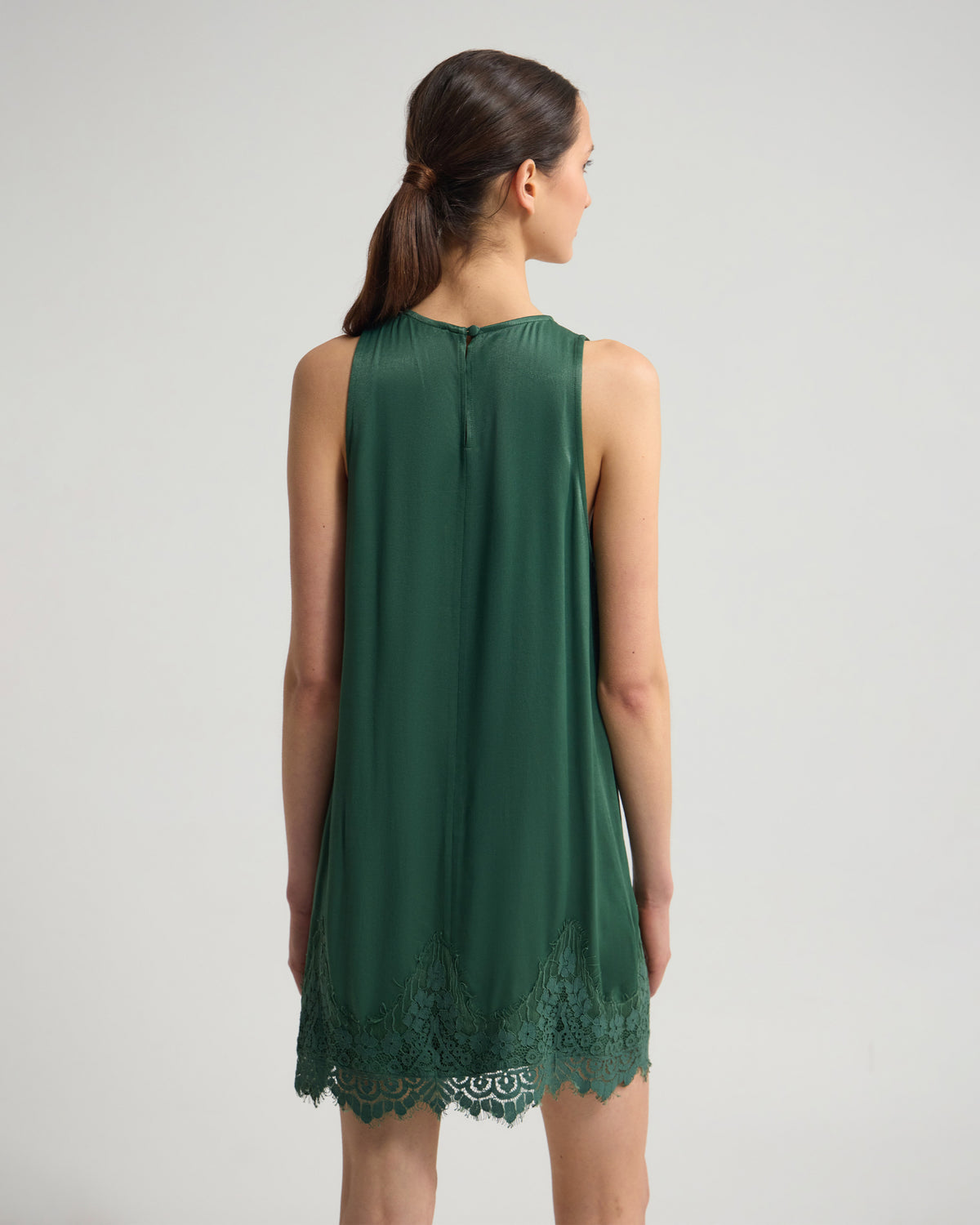 Amber Satin And Lace Dress WOMENS PANTS