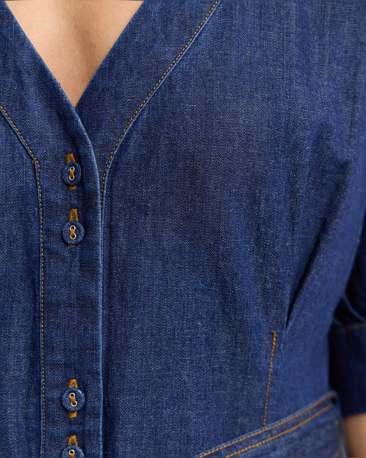 Lorna Denim Button Up Dress - Available ~ 1-2 weeks
