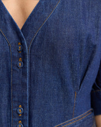 Lorna Denim Button Up Dress - Available ~ 1-2 weeks