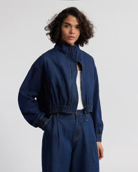 Nikita Denim Bomber Jacket WOMENS SUITS JKTS COATS