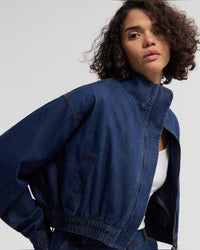 Nikita Denim Bomber Jacket WOMENS SUITS JKTS COATS