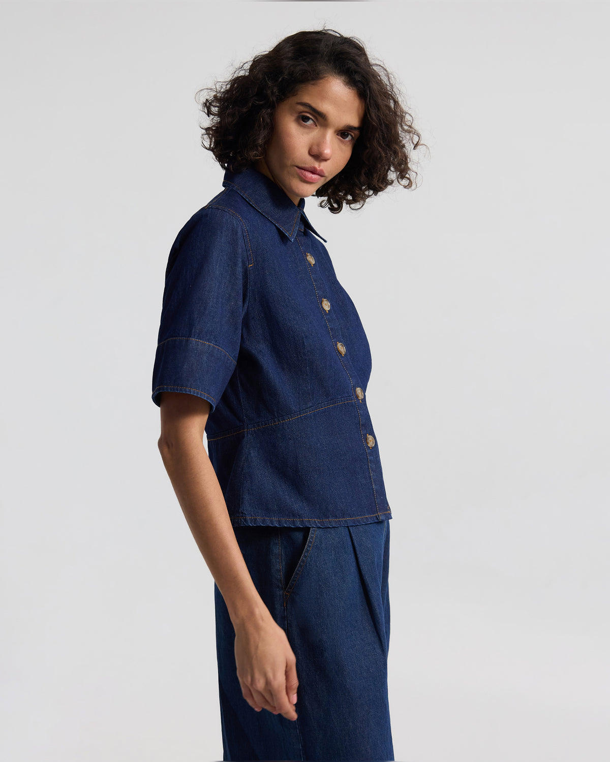 Jennifer Peplum Top WOMENS TOPS