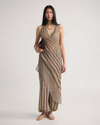 Jasmine Stripe Asymetric Top WOMENS TOPS