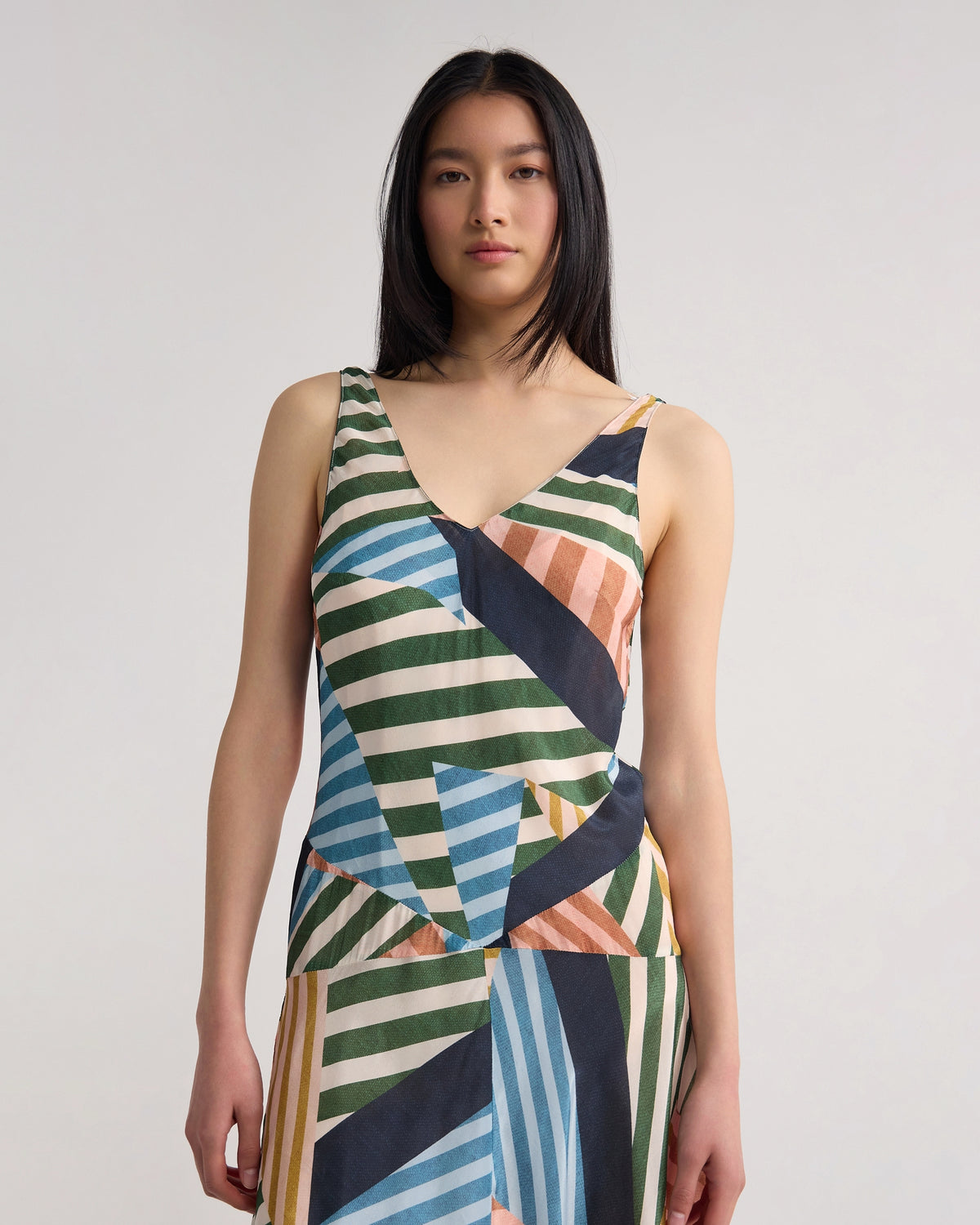 Daisy Drop Waist Printed Dress WOMENS DRESSES
