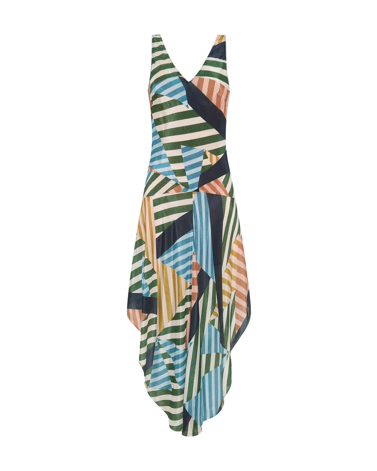 Daisy Drop Waist Printed Dress WOMENS DRESSES