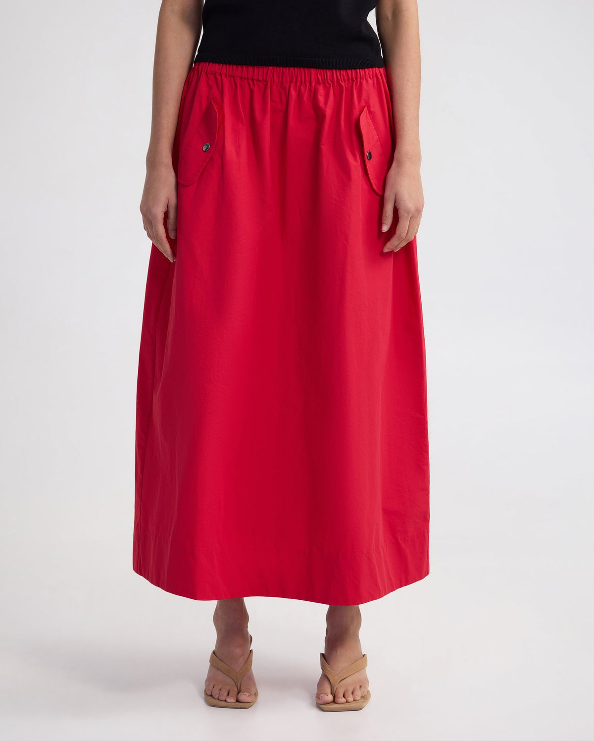 Lana Pocket Front Maxi Skirt WOMENS SKIRTS