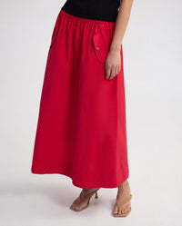Lana Pocket Front Maxi Skirt WOMENS SKIRTS
