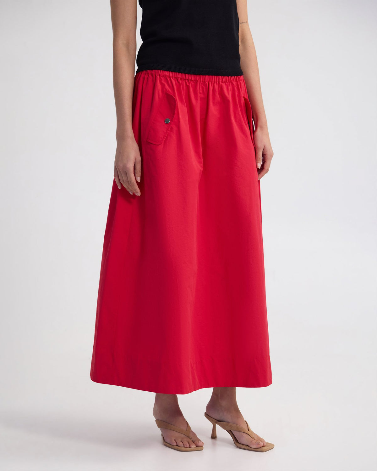 Lana Pocket Front Maxi Skirt WOMENS SKIRTS