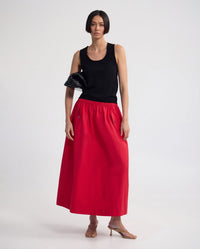 Lana Pocket Front Maxi Skirt WOMENS SKIRTS
