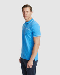 NICKSON JERSEY TIPPING POLO MENS KNITS