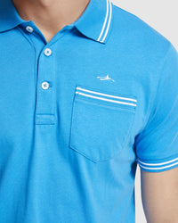 NICKSON JERSEY TIPPING POLO MENS KNITS