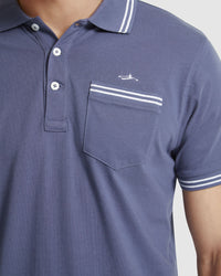 NICKSON JERSEY TIPPING POLO MENS KNITS