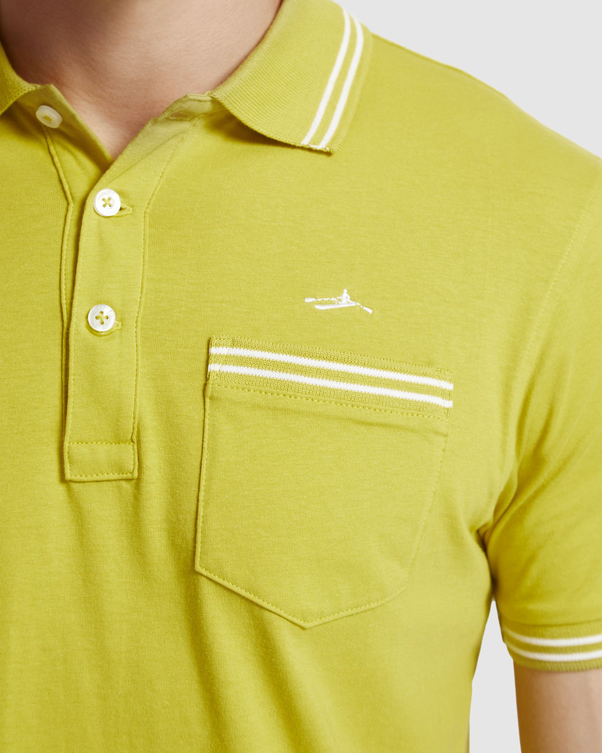 NICKSON JERSEY TIPPING POLO MENS KNITS