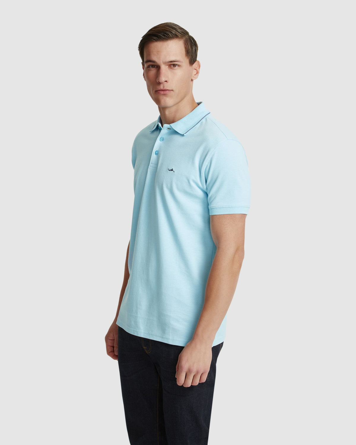 JAMIE PIQUE POLO MENS KNITS
