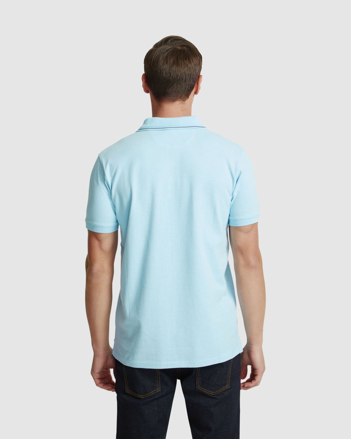 JAMIE PIQUE POLO MENS KNITS