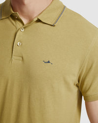 JAMIE PIQUE POLO MENS KNITS