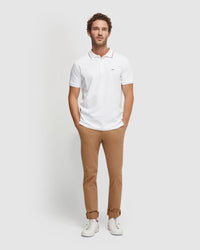 JAMIE PIQUE POLO - AVAILABLE ~ 1-2 weeks MENS KNITS