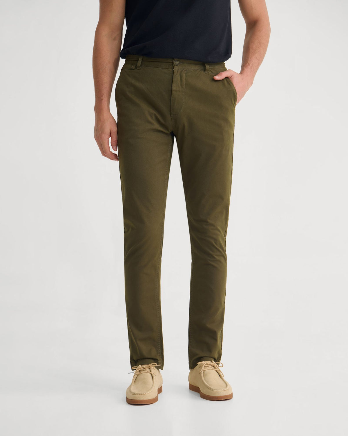 SLIM FIT CHINO MENS TROUSERS