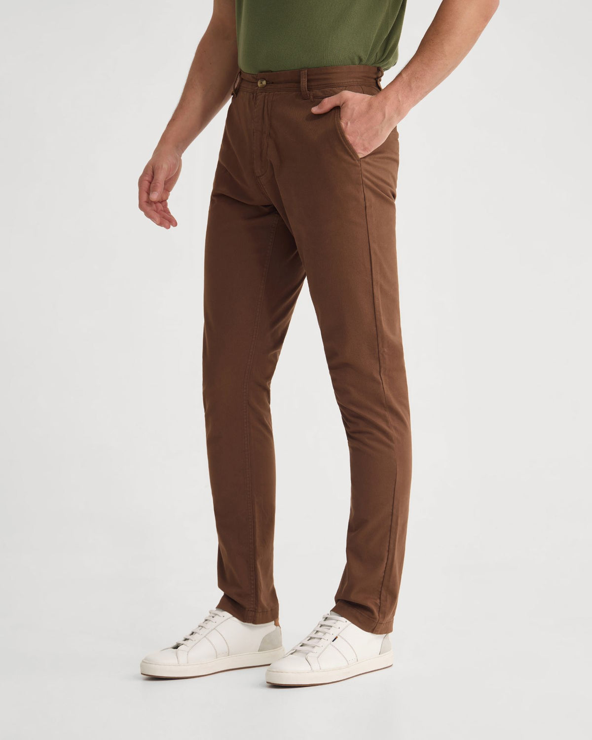 SLIM FIT CHINO MENS TROUSERS