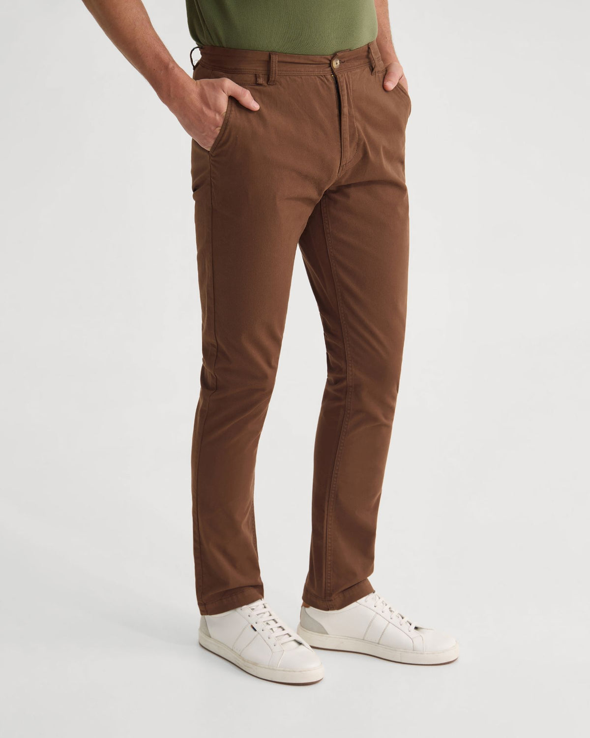 SLIM FIT CHINO MENS TROUSERS