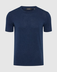 Theo Knitted T Shirt MENS KNITWEAR