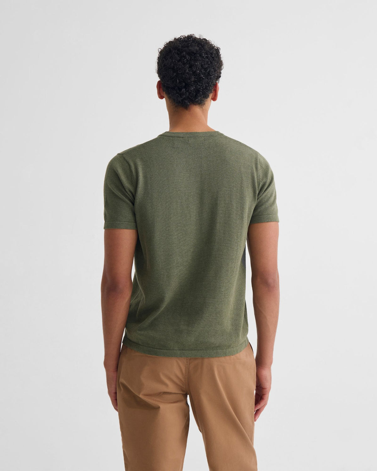 Theo Knitted T Shirt MENS KNITWEAR