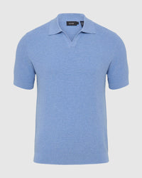 Corbin Knitted Polo MENS KNITWEAR