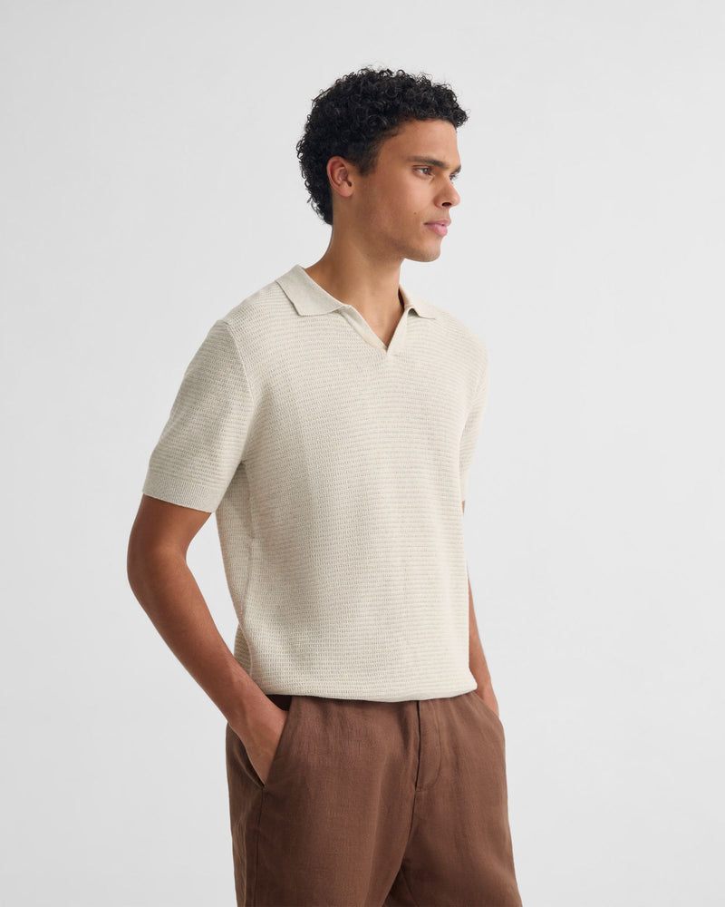 Corbin Knitted Polo MENS KNITWEAR
