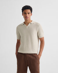 Corbin Knitted Polo MENS KNITWEAR