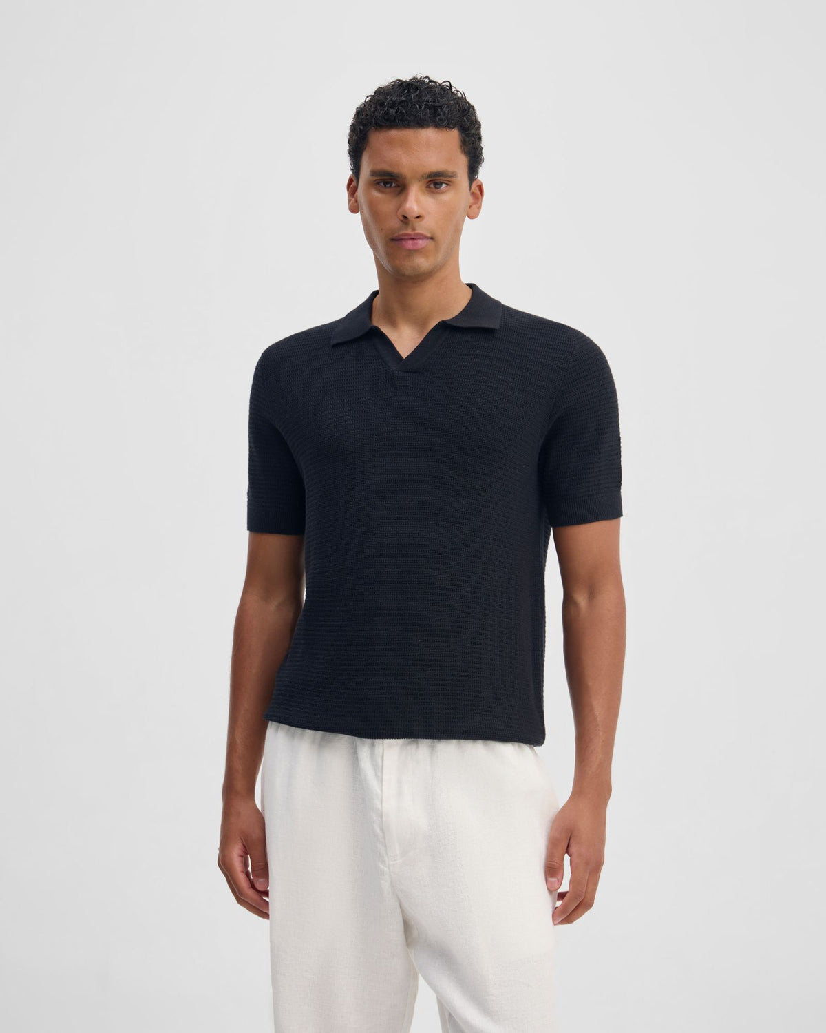 Corbin Knitted Polo
