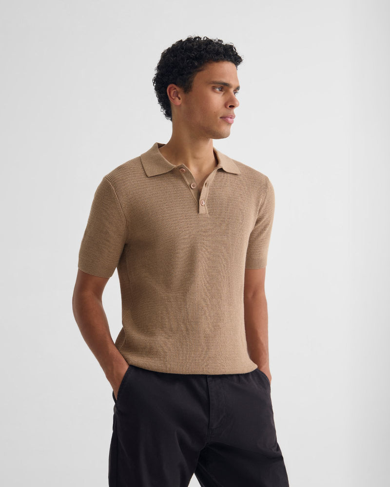 Dale Knitted Polo MENS KNITWEAR